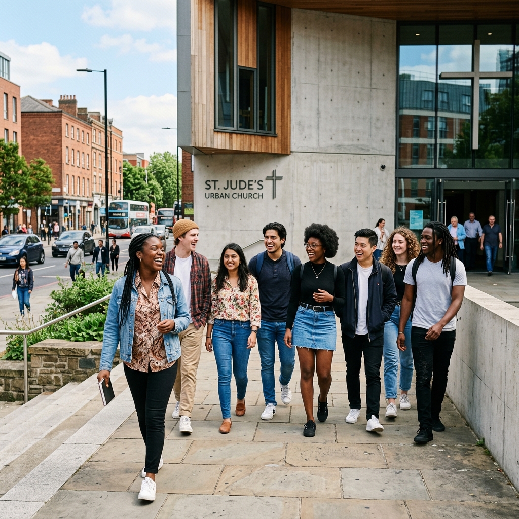 A cell group leader building community at LSCI
